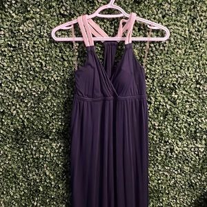 Navy Blue Maxi Dress